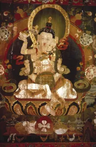 Religious painting in monastery