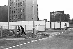 Remains of the Berlin Wall at the Kopenickerstrasse road corner Engeldamm