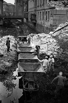 Removal of debris and recovery of building materials