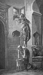 Rendezvous at the window of the harem