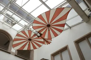 Replica of the hang glider by Albrecht Ludwig Berblinger