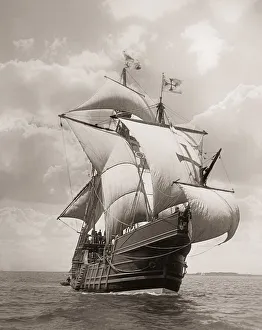 Replica of the Spanish caravel Santa Maria