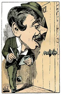 A reporter, personified as Jasmin-Hector Reporter