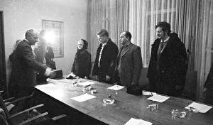 Representatives of the DKP-affiliated SDAJ (Socialist German Workers Youth)