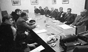 Representatives of the DKP-affiliated SDAJ (Socialist German Workers Youth)