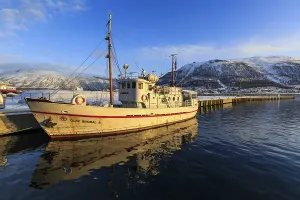 Former rescue boat, now sightseeing boat Olav Ringdal