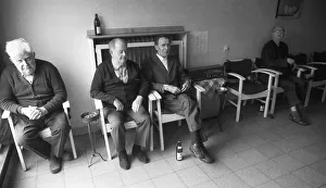 Resident and operation of an old people's home of the AWO (Arbeiterwohlfahrt) on 07