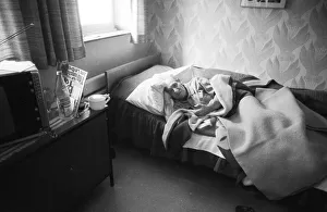 Resident and operation of an old people's home of the AWO (Arbeiterwohlfahrt) on 07