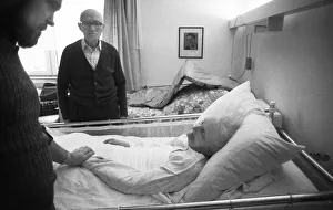 Resident and operation of an old people's home of the AWO (Arbeiterwohlfahrt) on 07