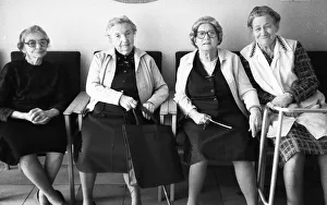 Resident and operation of an old people's home of the AWO (Arbeiterwohlfahrt) on 07