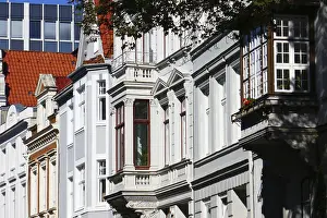 Residential buildings in Lubeck city centre<br> Residential buildings in Lbeck city centre