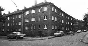 The residents of this old housing estate in a district of Bottrop complain