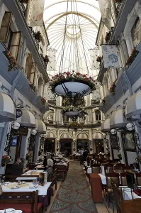 Restaurant in the Cicek-Passage shopping arcade