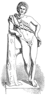 The Resting Satyr or Leaning Satyr by Praxiteles