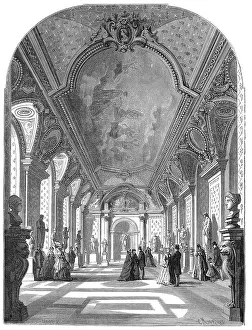 The Restoration at the Louvre, The New Hall of the Roman Emperors