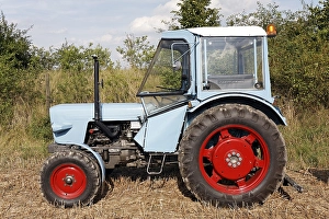 Restored vintage Eicher tractor