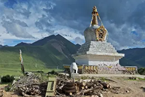 Reting Monastery Chorten, Reting