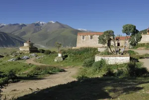 Reting monastery, Tibet, China, Asia