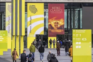 Retro Classics car show opens in Stuttgart