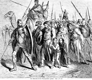 The Reubenites are led into captivity