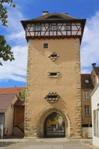 Reutlingen garden gate, first mentioned as the New Tor tor in 1392