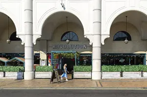 Revolution bar in Buttermarket Centre modern building