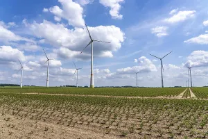 Rheurdt wind farm, south of Ismus