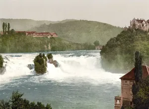 Rhine Falls, near Schaffhausen in Switzerland