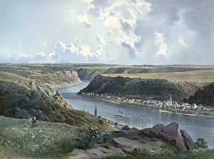 The Rhine near St. Goar, Rhineland-Palatinate