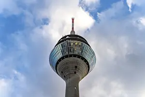 The Rhine Tower in Duesseldorf