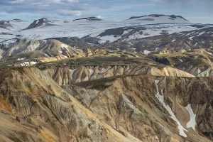 Category Mountain Landscapes Prints: Rhyolite mountains, Landmannalaugar