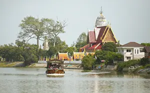 Rice barque on the Chao Phraya