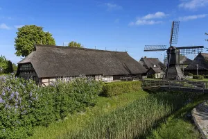 Rieck House, windmill, open-air museum