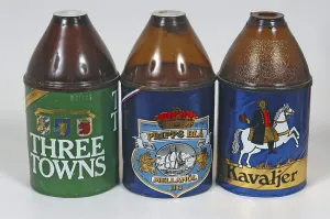 Rigello beer bottle. A plastic bottle for beer launched by the company Tetra Pak together with Pripps breweries in the late 1960s