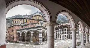 Rila Monastery, founded in the 10th century