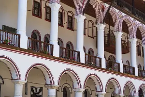 Rila Monastery, the largest Eastern Orthodox monastery in Rila Mountains