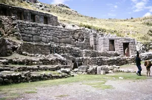 Ritual bathing place of the Inca elite Tambomachay, Cuzco, Peru, South America 1962, South America