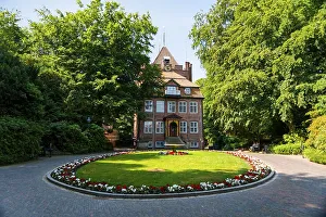 Ritzebuettel Castle in Cuxhaven in the Ritzebuettel Castle Park