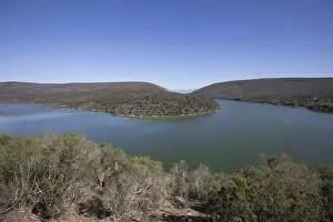 River bend in the Monfrague National Park