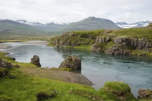 River Breiddalsa, near Breiddalsvik, Iceland