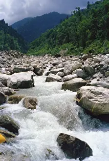 River Kafani, kumaon hill, himalaya