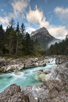 River Koritnica, Soca Valley, Julian Alps