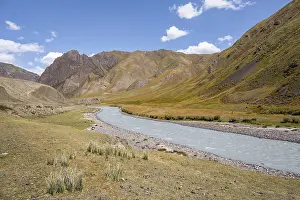 River in the mountains of the Tien Shan