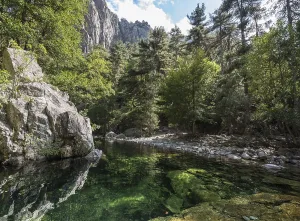 River Tavignano, Corte, Haute-Corse