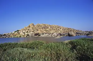 River Tungbhadra, Hampi, Karnataka, India