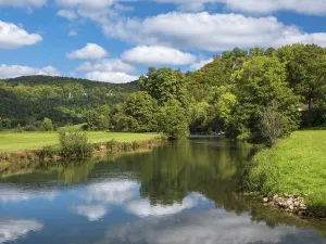 The River Wisent at Neideck Castle