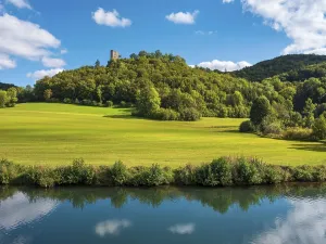 The River Wisent at Neideck Castle