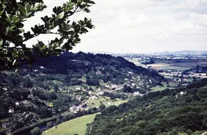 River Wye, Symonds Yat, Herefordshire, England, UK 1959