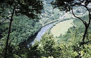 River Wye, Symonds Yat, Herefordshire, England, UK 1959
