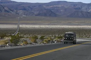 Road through Death Valley National Park